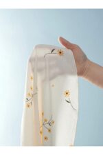 Floral Printed Pocket Detail Buttoned Daily Pajama Set - Image 7