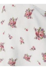 Floral Print Lace Detailed Pajamas Set - Image 6