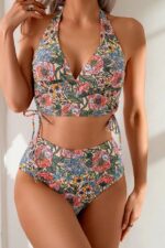 Women's Covered Lined High Waist Bikini Set - Image 2