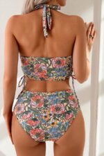 Women's Covered Lined High Waist Bikini Set - Image 4