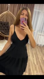 Blue Strappy Backless Summer Dress - Image 2