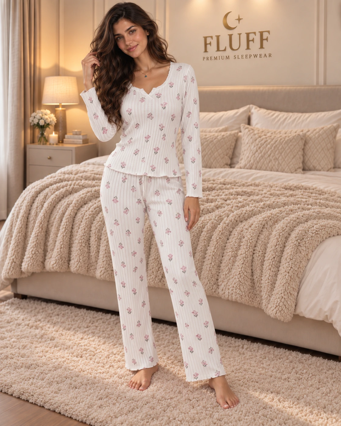 Off-White Cotton Pajama
