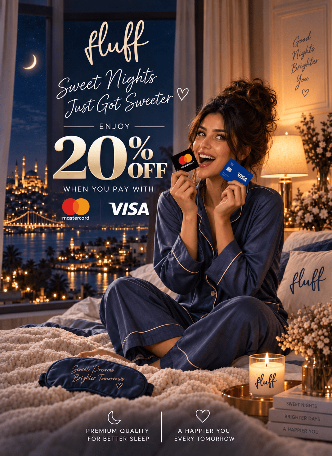 FLUFF Visa Discount Offer
